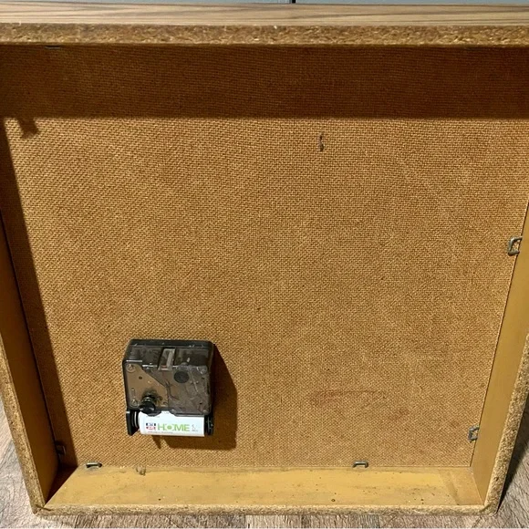 MCM Elgin Shadow Box Clock - Picture 2 of 2